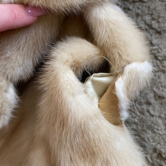 Vintage William Rosendorf Real Mink Fur Long Coat - Picture 14 of 16